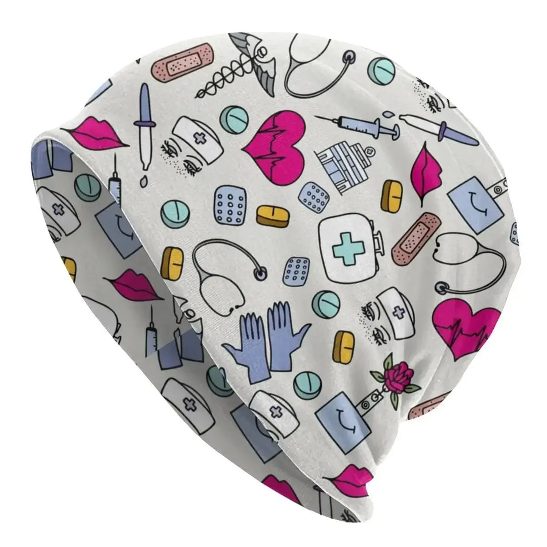 Unisex Women's Warm Winter Beanie, Knitted Beanie, Fashionable Nursing Pattern Beanie, Outdoor Health Care Beanie, Men's BeanieMedSurgery Store For Digital HealthMedSurgery Store For Digital Health1005008428298148 - 1 - Skullies Beanies Hat1Skullies Beanies HatWarm Unisex Women's Warm Winter Beanie, Knitted Beanie, Fashionable Nursing Pattern Beanie, Outdoor Health Care Beanie, Men's Beanie, Men's Beanie