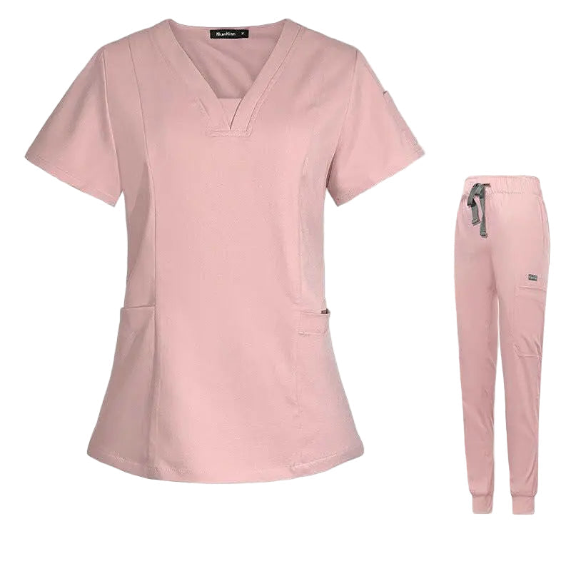V - Hals Split Chirurgische Kittel Anzug Weiblich Kurz - ärmlig KrankenschwesterBekleidung & ZubehörCJdropshippingMedSurgery Store For Digital HealthCJTZ153517208HSPinkXSV - Hals Split Chirurgische Kittel Anzug Weiblich Kurz - ärmlig Krankenschwester