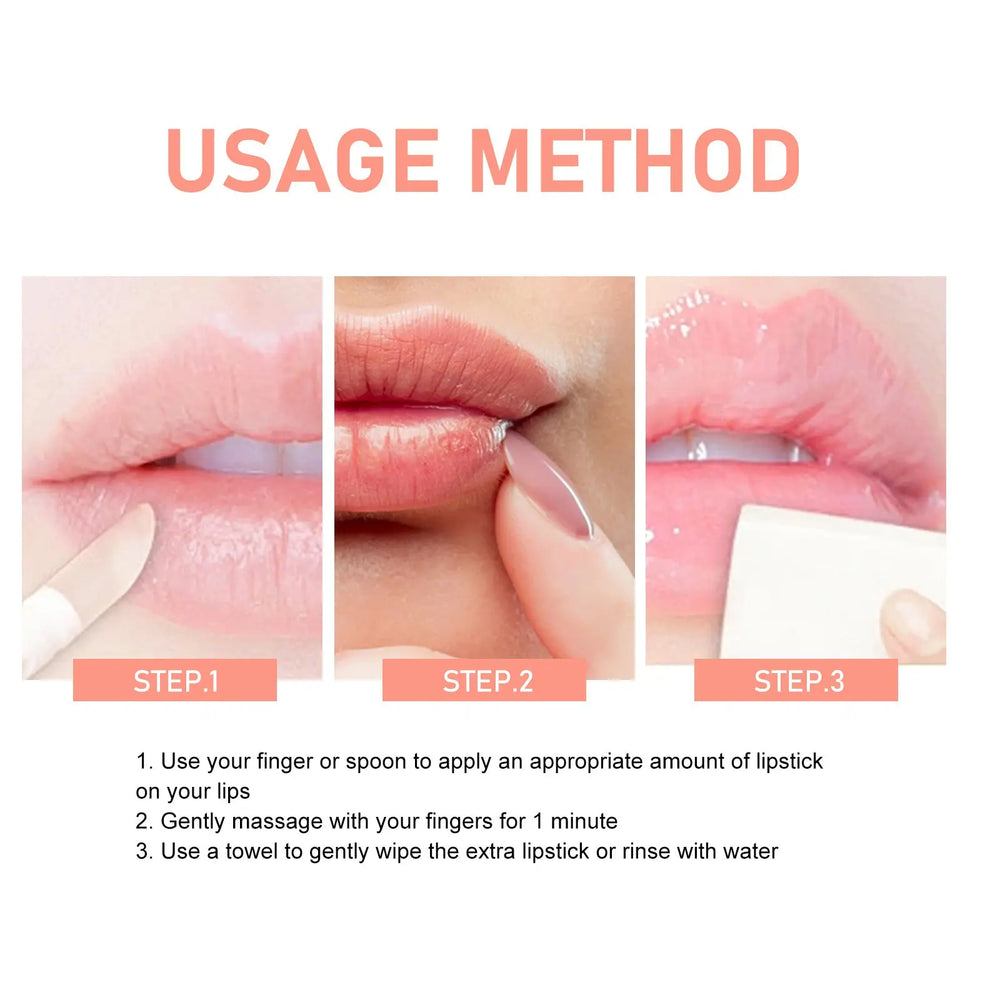 EELHOE Strawberry Lip Scrub - Intensive Feuchtigkeitspflege und Lippenreparatur CJdropshipping