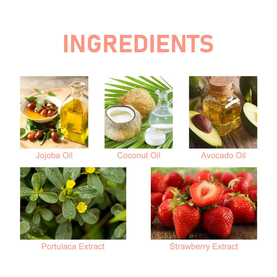 EELHOE Strawberry Lip Scrub - Intensive Feuchtigkeitspflege und Lippenreparatur CJdropshipping