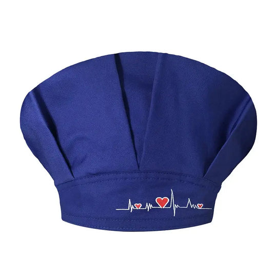 Frauen Scrub Caps, Unisex verstellbare Baumwolle Schweißband Hut, Kopfbedeckung, Arbeitskleidung, Sanitär atmungsaktiv Bouffant Scrub Caps CJdropshipping