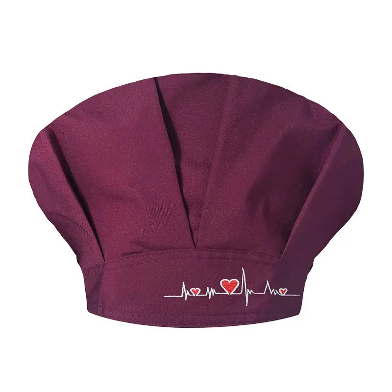 Frauen Scrub Caps, Unisex verstellbare Baumwolle Schweißband Hut, Kopfbedeckung, Arbeitskleidung, Sanitär atmungsaktiv Bouffant Scrub Caps CJdropshipping