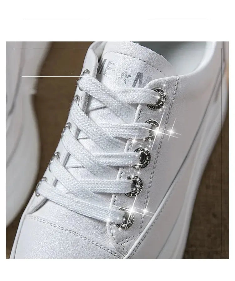 chaussures ete femme espadrille femme basket femme compensé Damen lässige Turnschuhe, atmungsaktiv und bequem weiße Schuhe mit 8CM Fersen, Plattform Höhe steigen, Herbst, 2022 MedSurgery Store For Digital Health