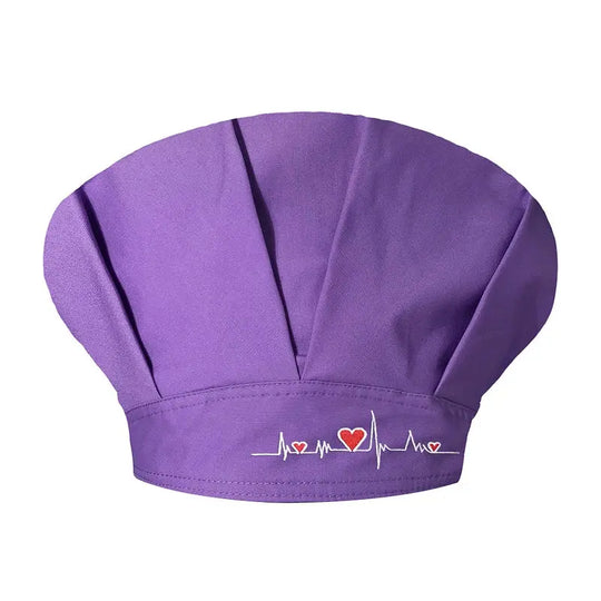 Frauen Scrub Caps, Unisex verstellbare Baumwolle Schweißband Hut, Kopfbedeckung, Arbeitskleidung, Sanitär atmungsaktiv Bouffant Scrub Caps CJdropshipping