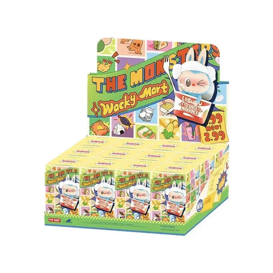 POP MART THE MONSTERS Wacky Mart Series Blind Box Guess Bag Desk Decoration Cute Model Gift Girl Blind Bag Toys MedSurgery Store For Digital Health