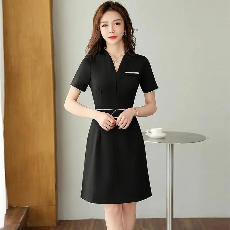 Sommer-Ästhetik-Uniform, Kurzarm-Schönheitssalon-Anzug, Damen-Spa-Ästhetikerin-Kleidung, Hotel-Massage-Arbeitskleidung, Koreanische Overalls-BC MedSurgery Store For Digital Health