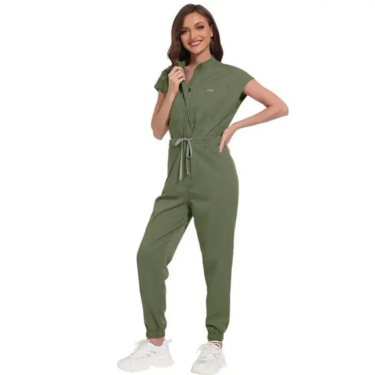 Großhandel medizinische Scrubs, Frauen Scrub Scrubs, kurze Ärmel Scrubs, medizinische Krankenhaus Scrubs, Scrub Scrubs mit Tasche CJdropshipping