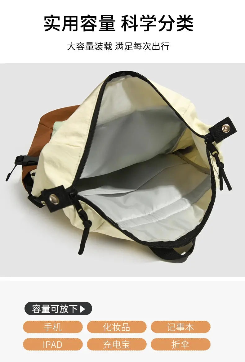 Outdoor-Doppelschulter-Rucksack für Frauen, große Kapazität. Es ist tragbar und geeignet für das Pendeln, Reisen. Es ist ein cas MedSurgery Store für digitale Gesundheit