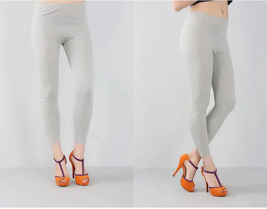 Bambusfaser-Stretch-Leggings für Frauen, Neun-Punkt, lässig, Übergröße, Frühling, Sommer und Herbst, neu von 2024 DSers Fulfillment