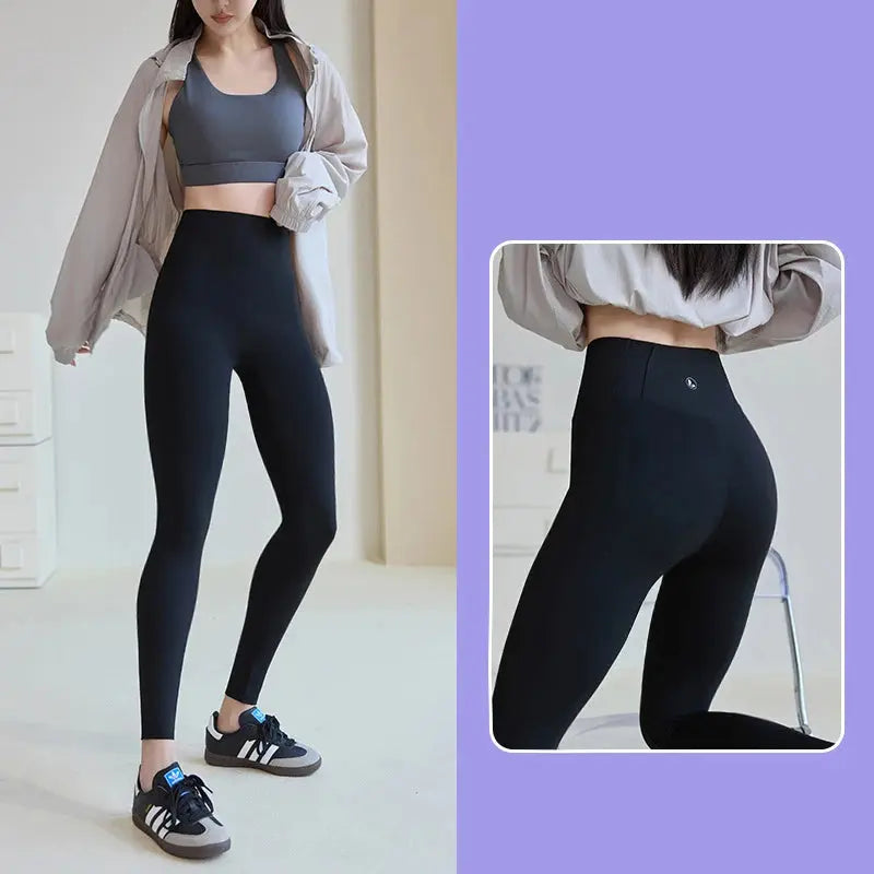 BIVIGAOS 2025 Frühling Sommer Neu Rot Pflaume 3D Nackt Gefühl Nackt Haifischhaut Leggings Schlank Frauen Sexy Sport Yoga Push Up Fitness Leggings MedSurgery Store For Digital Health