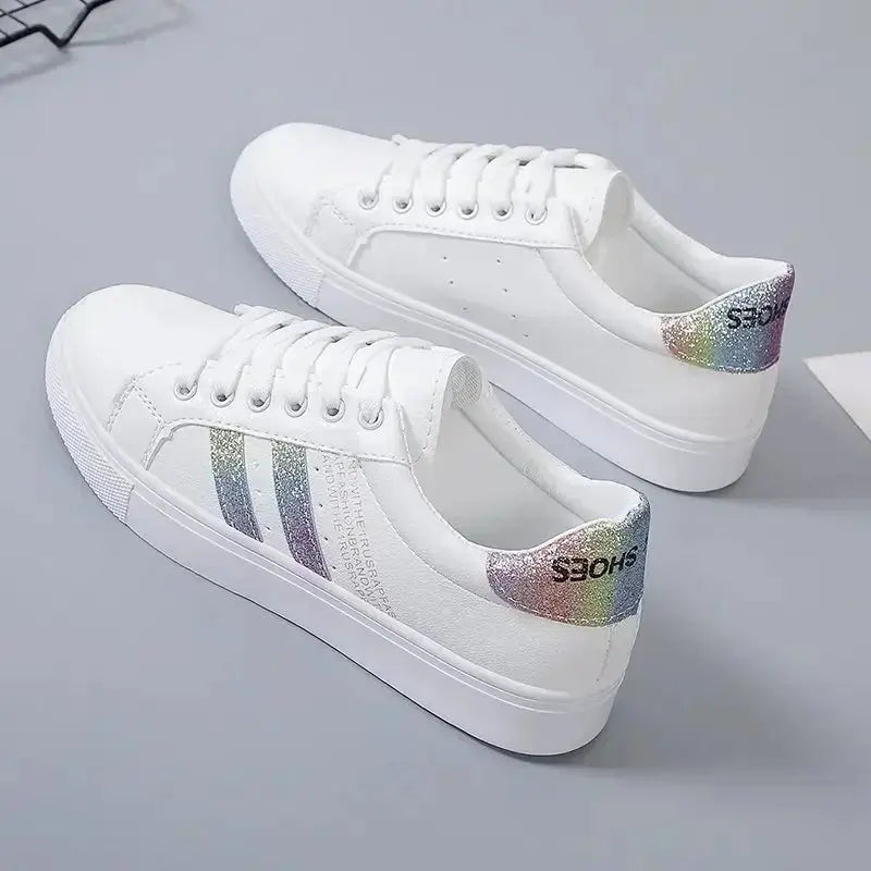 *Damen Vulkanisierte Pu Leder Freizeitschuhe, Weiße Turnschuhe, Frühling Mode, Neue Off White Schuhe MedSurgery Store For Digital Health