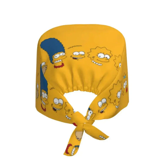 Personalisierte Die Simpsons Cartoon Cartoon medizinisches Personal Scrubs Hut Männer Frauen medizinische Krankenpflege chirurgische Scrub Kappen MedSurgery Store für digitale Gesundheit