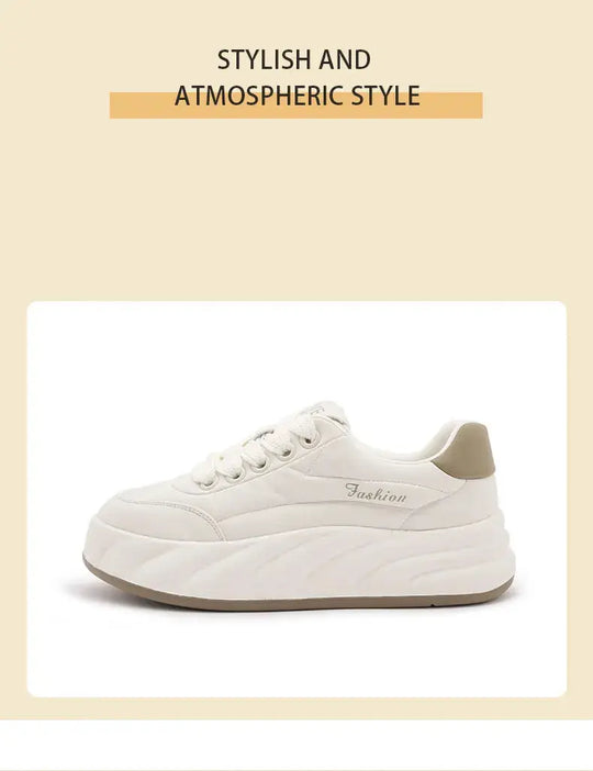 Frauen Weiße Schuhe 2025, Neue Flache Turnschuhe, Koreanischer Stil, Casual Sport, Vielseitige Brotschuhe MedSurgery Store For Digital Health