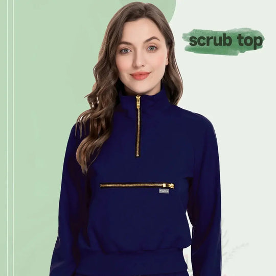 MSORMOSIA Elite Surgical Jacket - Elastische OP-Jacke mit professionellen Taschen (MSO-42035-37) CJdropshipping