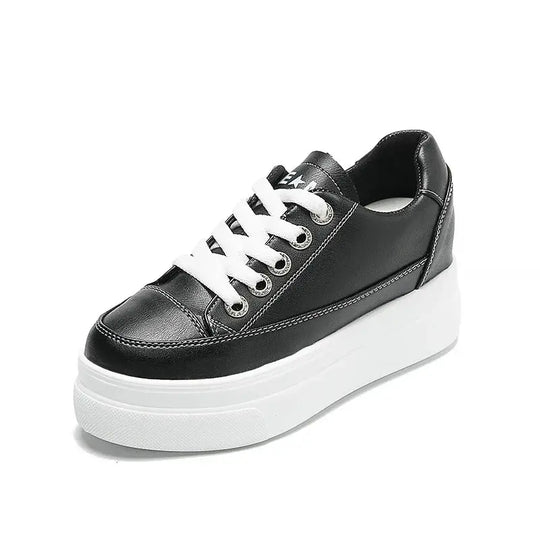 chaussures ete femme espadrille femme basket femme compensé Damen lässige Turnschuhe, atmungsaktiv und bequem weiße Schuhe mit 8CM Fersen, Plattform Höhe steigen, Herbst, 2022 MedSurgery Store For Digital Health