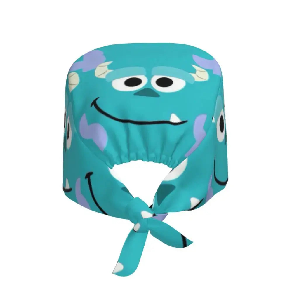 Personalisierte verstellbare Arbeitsmütze mit Monsters University Cartoon, chirurgische Mütze für Männer und Frauen, chirurgische Mütze für Krankenschwestern, Ärzte und Chirurgen MedSurgery Store For Digital Health