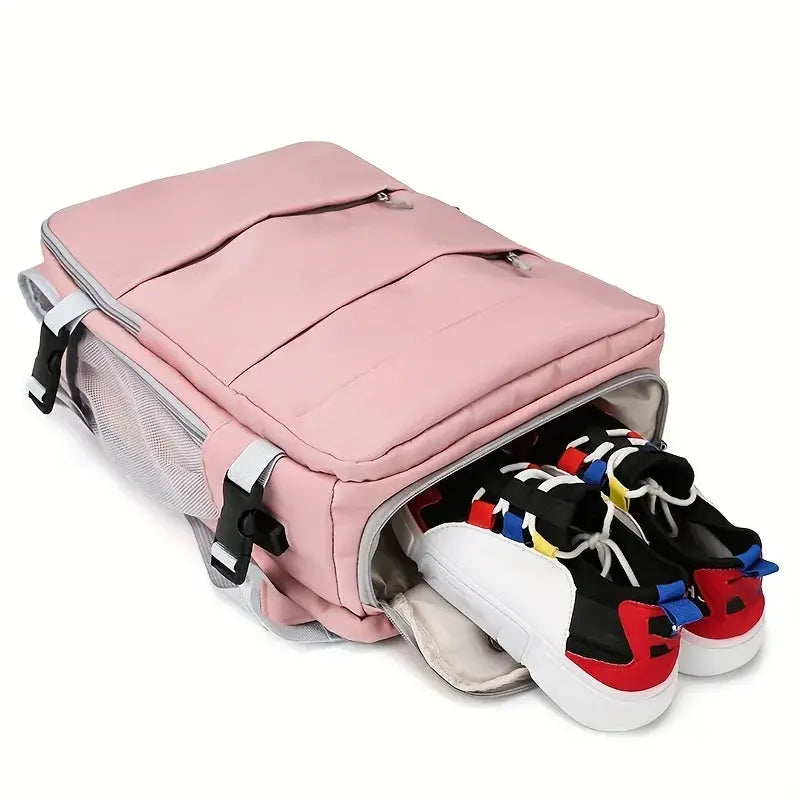 Damen-Reiserucksack mit großem Fassungsvermögen, multifunktional, Schuhaufbewahrung, mehrlagig, Trocken- und Nasstrennung, wasserdicht MedSurgery Store For Digital Health