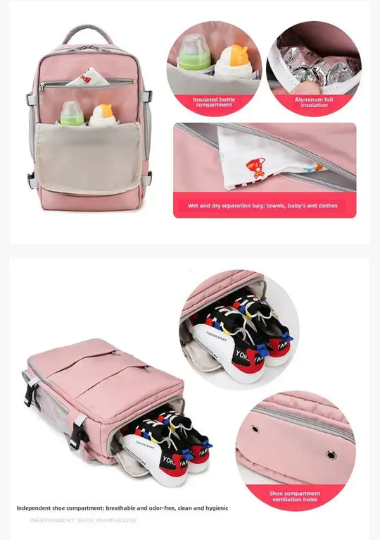 Damen-Reiserucksack, Rucksack, TSA-Laptop-Rucksack, flugtaugliche College-Krankenschwester-Tasche, lässiger Wochenend-Rucksack MedSurgery Store For Digital Health