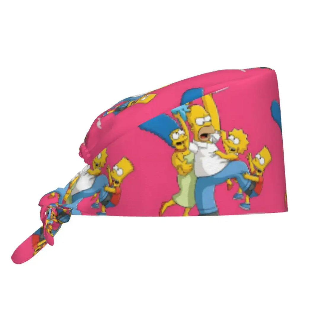 Personalisierte verstellbare Arbeitsmütze mit Gehirn Explosion, Simpsons chirurgische Kappe, chirurgische Kappe für Krankenpflege, Arzt, Chirurg, für Chef MedSurgery Store For Digital Health