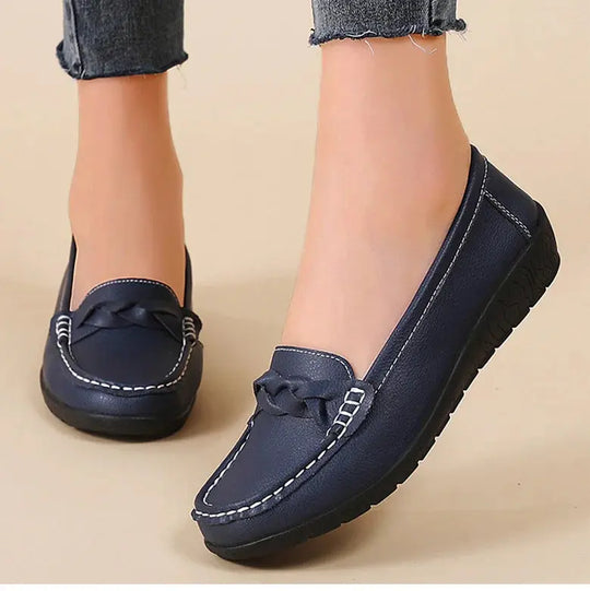 Damenschuhe 2025, Neue Weiche Leder Flache Schuhe, Damen Loafer, Casual Flache Schuhe, Damen Schuhe, Damen Weiße Schuhe MedSurgery Store For Digital Health