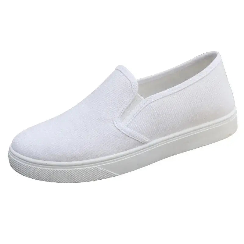 Frauenschuhe, traditionelle Sommerschuhe aus atmungsaktivem Stoff, rutschfest, weiß, kostenloser Versand MedSurgery Store For Digital Health