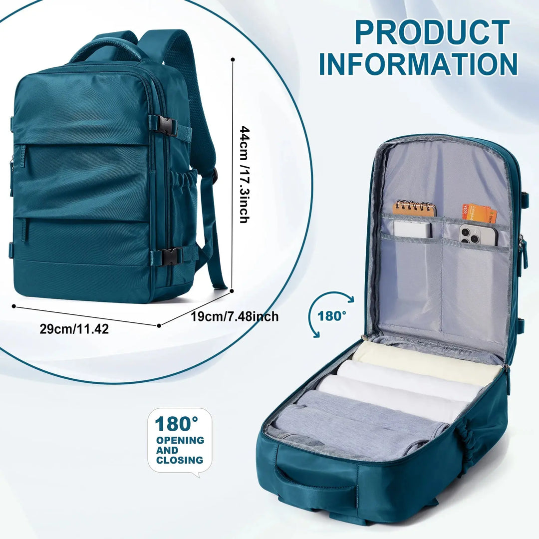 Frauen-Reiserucksack, Rucksack, TSA-Flug genehmigt Laptop-Rucksack, College Krankenschwester Tasche, lässig Wochenende Rucksack MedSurgery Store For Digital Health