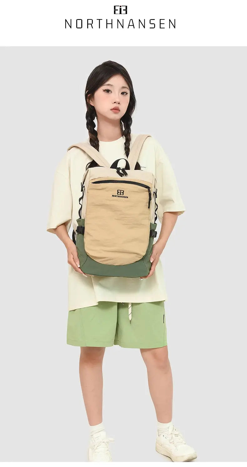 Outdoor-Doppelschulter-Rucksack für Frauen, große Kapazität. Es ist tragbar und geeignet für das Pendeln, Reisen. Es ist ein cas MedSurgery Store für digitale Gesundheit
