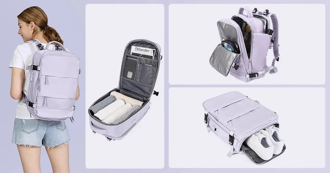 Frauen-Reiserucksack, Rucksack, TSA-Flug genehmigt Laptop-Rucksack, College Krankenschwester Tasche, lässig Wochenende Rucksack MedSurgery Store For Digital Health