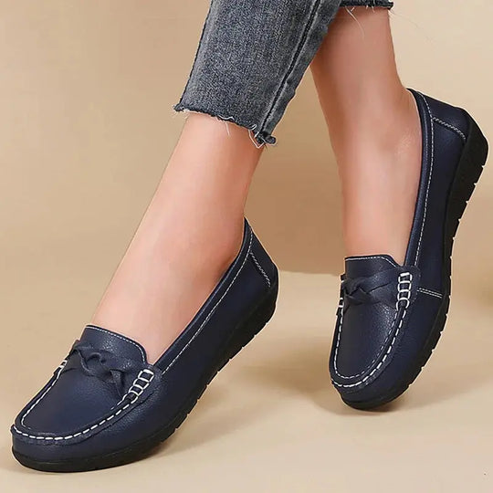 Damenschuhe 2025, Neue Weiche Leder Flache Schuhe, Damen Loafer, Casual Flache Schuhe, Damen Schuhe, Damen Weiße Schuhe MedSurgery Store For Digital Health