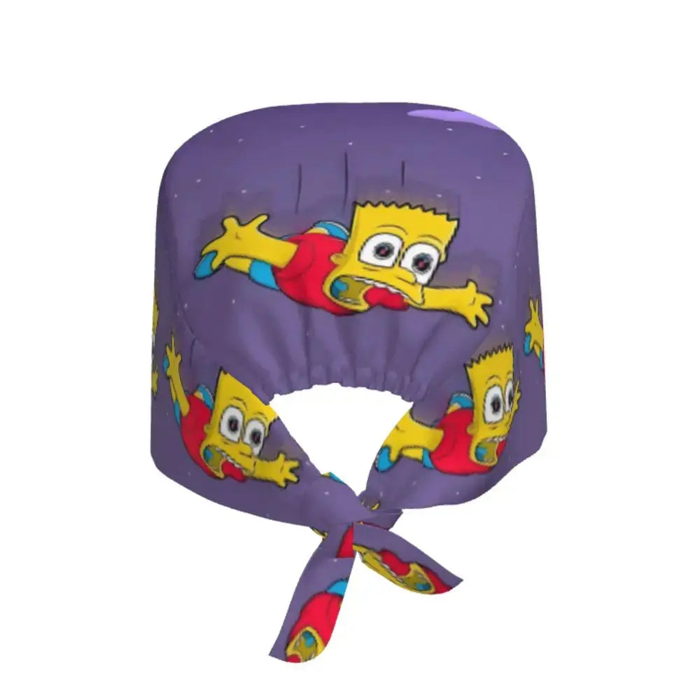 Personalisierte Die Simpsons Cartoon Cartoon medizinisches Personal Scrubs Hut Männer Frauen medizinische Krankenpflege chirurgische Scrub Kappen MedSurgery Store für digitale Gesundheit