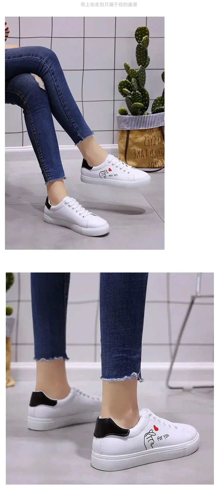 Modische weiße atmungsaktive Laufschuhe für Frauen, neue Freizeitschuhe mit Schnürsenkeln und gestickten Blumen für Frühling und Herbst MedSurgery Store For Digital Health
