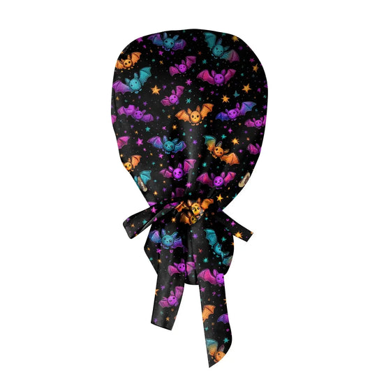 Unisex Halloween Print Scrub Cap für Ärzte oder Krankenschwestern - Scrub Cap mit Druck für medizinische Arbeit. Casual Style aus Baumwolle, bequem und stilvoll. CJdropshipping