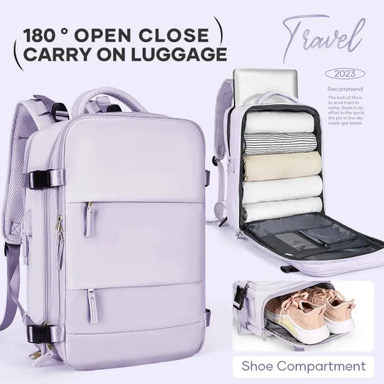 Frauen-Reiserucksack, Rucksack, TSA-Flug genehmigt Laptop-Rucksack, College Krankenschwester Tasche, lässig Wochenende Rucksack MedSurgery Store For Digital Health