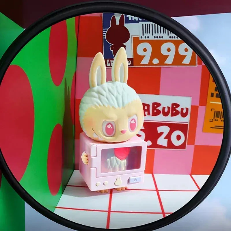 POP MART THE MONSTERS Wacky Mart Series Blind Box Guess Bag Desk Decoration Cute Model Gift Girl Blind Bag Toys MedSurgery Store For Digital Health