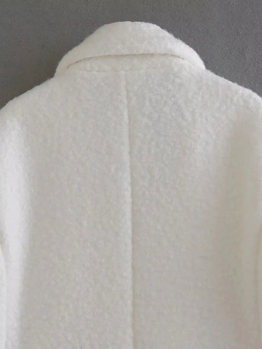 2025 Damen Lange Wolljacke Herbst Winter Damen Kaschmirmantel Mittellang Wollmischungen Langarm Elegant Einreihig Kleidung MedSurgery Store For Digital Health