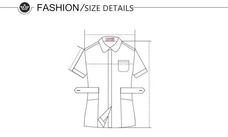 Rosa kurzes OP-Set, medizinische Uniform für Krankenschwester und Arzt, Damenbekleidung, zweiteiliger Krankenpflegeanzug, Schönheitssalon Krankenhauskleid mit Logo MedSurgery Store For Digital Health