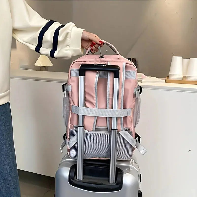 Damen-Reiserucksack mit großem Fassungsvermögen, multifunktional, Schuhaufbewahrung, mehrlagig, Trocken- und Nasstrennung, wasserdicht MedSurgery Store For Digital Health