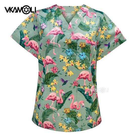 Tierklinik Spa Uniform, Damen Berufsbekleidung, Medizinischer Anzug, Peeling Tops, Peeling Shirt CJdropshipping