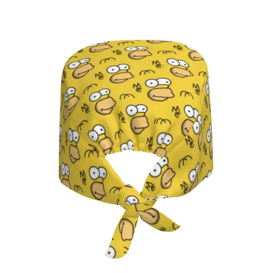 Personalisierte Die Simpsons Cartoon Cartoon medizinisches Personal Scrubs Hut Männer Frauen medizinische Krankenpflege chirurgische Scrub Kappen MedSurgery Store für digitale Gesundheit