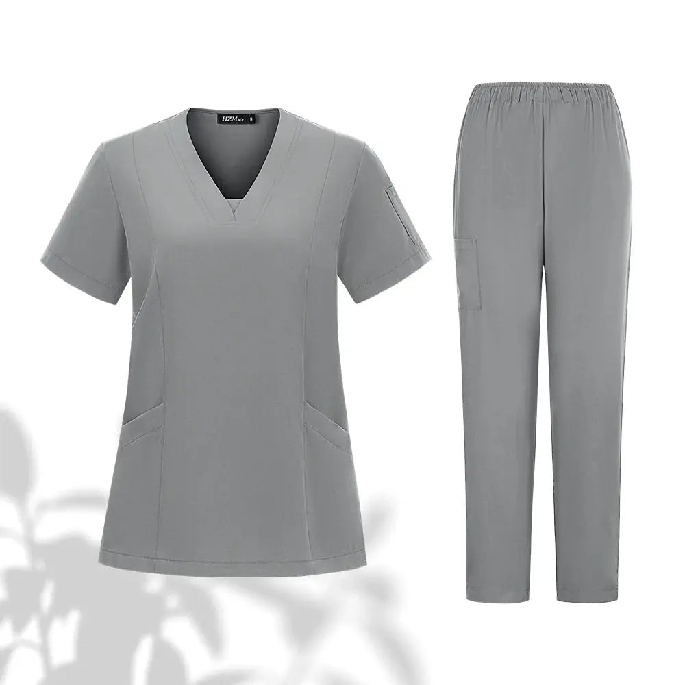 Set von medizinischen Uniformen für Männer und Frauen, Arbeitskleidung für Ärzte, Krankenschwestern, Zahnklinik, Schönheitssalon CJdropshipping