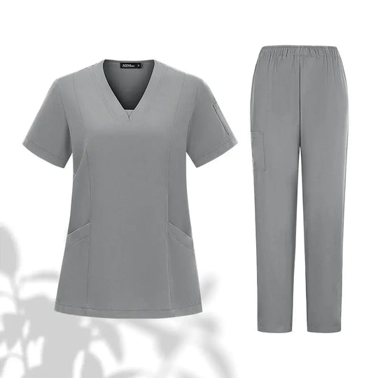 Set von medizinischen Uniformen für Männer und Frauen, Arbeitskleidung für Ärzte, Krankenschwestern, Zahnklinik, Schönheitssalon CJdropshipping