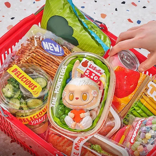 POP MART THE MONSTERS Wacky Mart Series Blind Box Guess Bag Desk Decoration Cute Model Gift Girl Blind Bag Toys MedSurgery Store For Digital Health