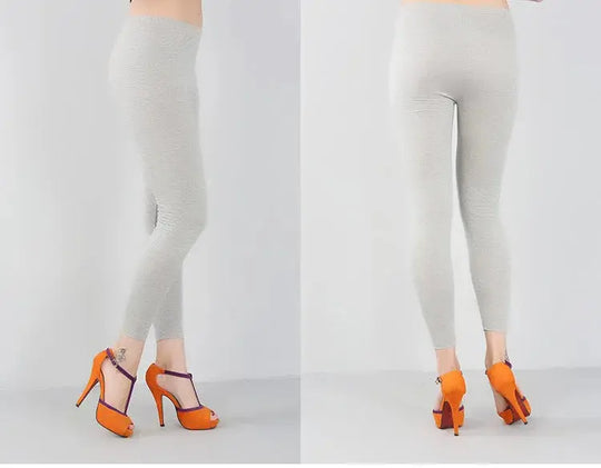 Bambusfaser-Stretch-Leggings für Frauen, Neun-Punkt, lässig, Übergröße, Frühling, Sommer und Herbst, neu von 2024 DSers Fulfillment
