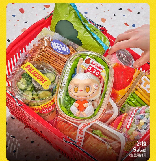 POP MART THE MONSTERS Wacky Mart Series Blind Box Guess Bag Desk Decoration Cute Model Gift Girl Blind Bag Toys MedSurgery Store For Digital Health
