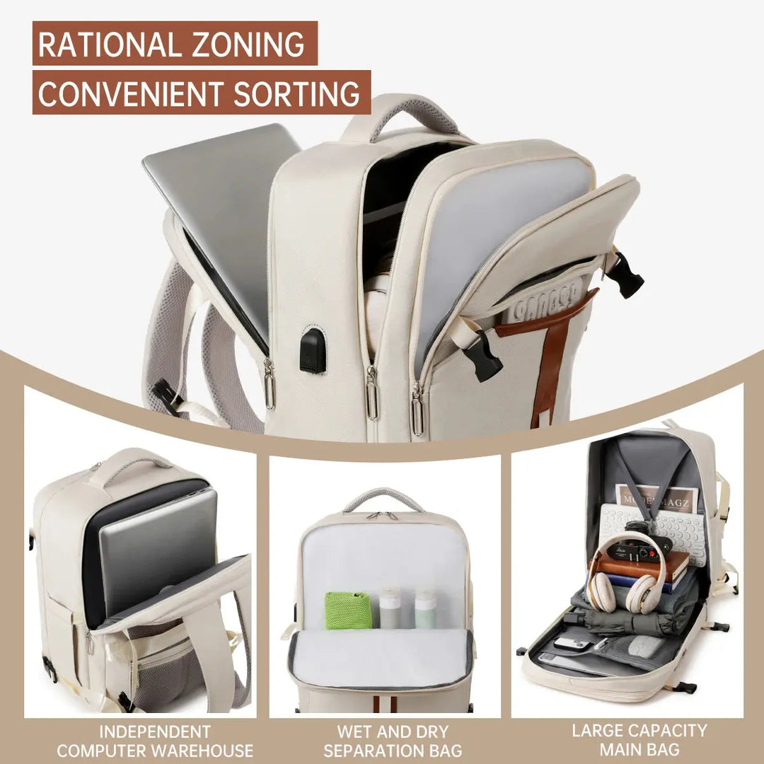 2025 Damen-Rucksack, neuer lässiger Business-Computer-Rucksack, Outdoor-Reisetasche mit großem Fassungsvermögen, Schultasche für Studenten, Geschäftsreisen, Pendeln, Unterricht MedSurgery Store For Digital Health