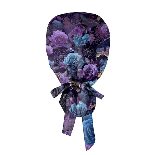 Unisex Halloween Print Scrub Cap für Ärzte oder Krankenschwestern - Scrub Cap mit Druck für medizinische Arbeit. Casual Style aus Baumwolle, bequem und stilvoll. CJdropshipping