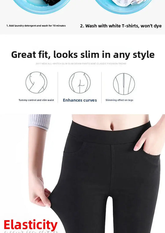 Frauen hohe Taille weiß dünne Leggings, Sommer achtzehn adeazant plonnings, kleine Fuß plonnings sie... MedSurgery Store für digitale Gesundheit