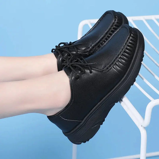 STRONGSHEN, weiße Plateauschuhe, Krankenpflegeschuhe für Frauen, leichte und bequeme Freizeitschuhe für die Arbeit, modische Slipper für Frauen MedSurgery Store For Digital Health