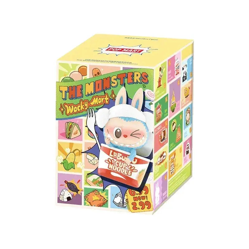 POP MART THE MONSTERS Wacky Mart Series Blind Box Guess Bag Desk Decoration Cute Model Gift Girl Blind Bag Toys MedSurgery Store For Digital Health