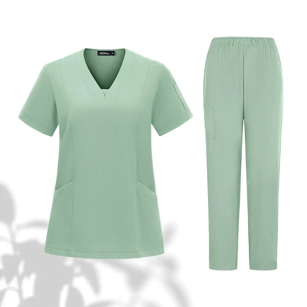Set von medizinischen Uniformen für Männer und Frauen, Arbeitskleidung für Ärzte, Krankenschwestern, Zahnklinik, Schönheitssalon CJdropshipping